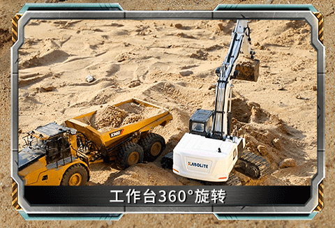 (卡勃力特K961-100S) 1/18 遙控液壓挖掘機