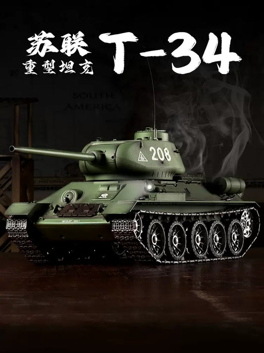 蘇聯(T34)1/16重型遙控坦克車