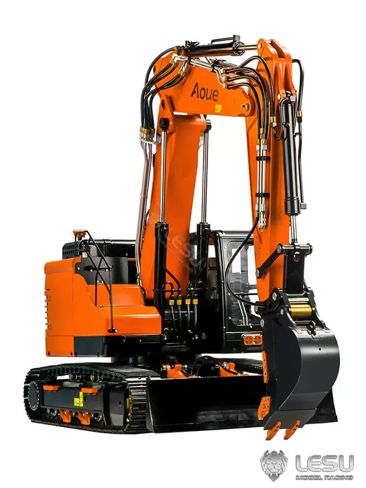 (Aoue-ET26L)1/14遙控三節臂小短尾帶前鏟履帶重型挖機