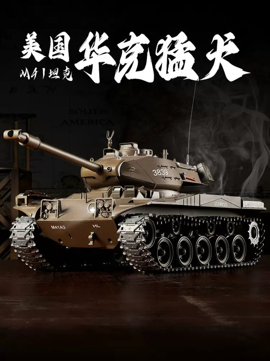 美國(華克猛犬M41A3)1/16輕型遙控坦克車