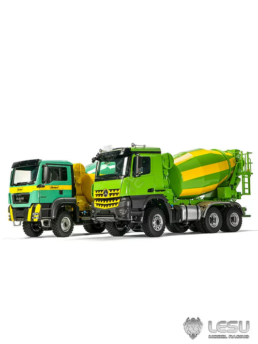 (工程3348)1/14遙控金屬6*6攪拌車