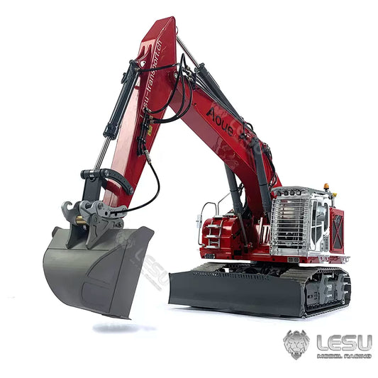 (ET35大短尾原色散裝配12種屬具)1/14遙控搭配快拆挖土機