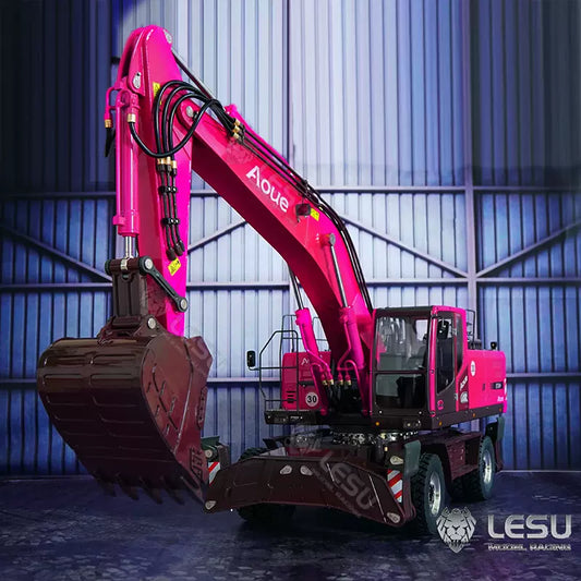 (RD-A0006輪式) 1/14遙控液壓挖機