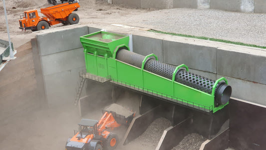 (DPS 滾筒篩) 1/14三軸滾筒拖車