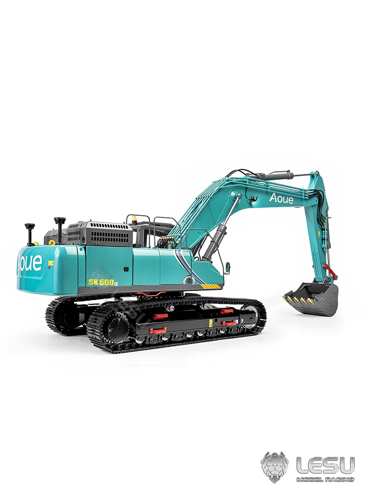 (Aoue-SK500)1/14遙控液壓6路閥履帶式挖土機