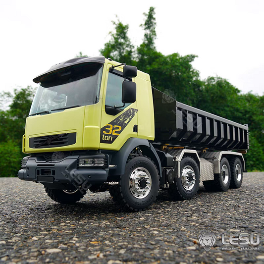 (VM 泥頭)1/14 遙控液壓滾裝全卸車