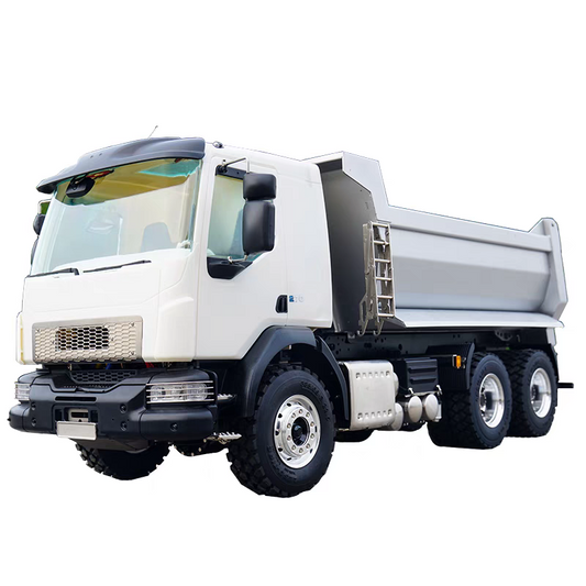 (VM6*6三轴金属车桥)1/14遙控前置多级油缸U斗自卸车