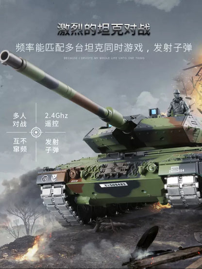 德國（豹ⅡA6）1/16遙控坦克車
