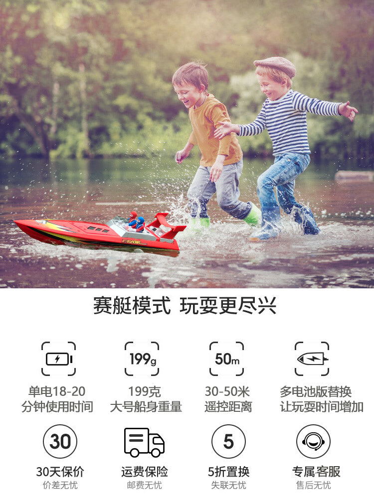 （雙人賽艇）遙控高速賽艇