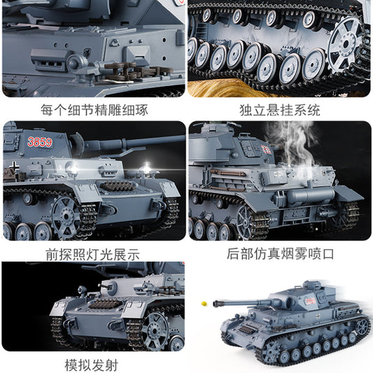 德國（Ⅳ號F2）1/16中型遙控坦克車