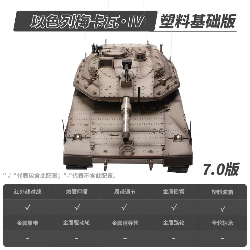 以色列（梅卡瓦Ⅵ）1/16遙控主戰坦克車