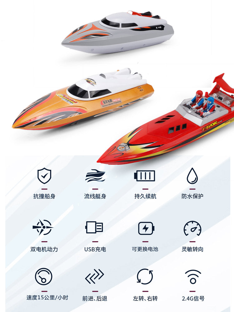 （雙人賽艇）遙控高速賽艇