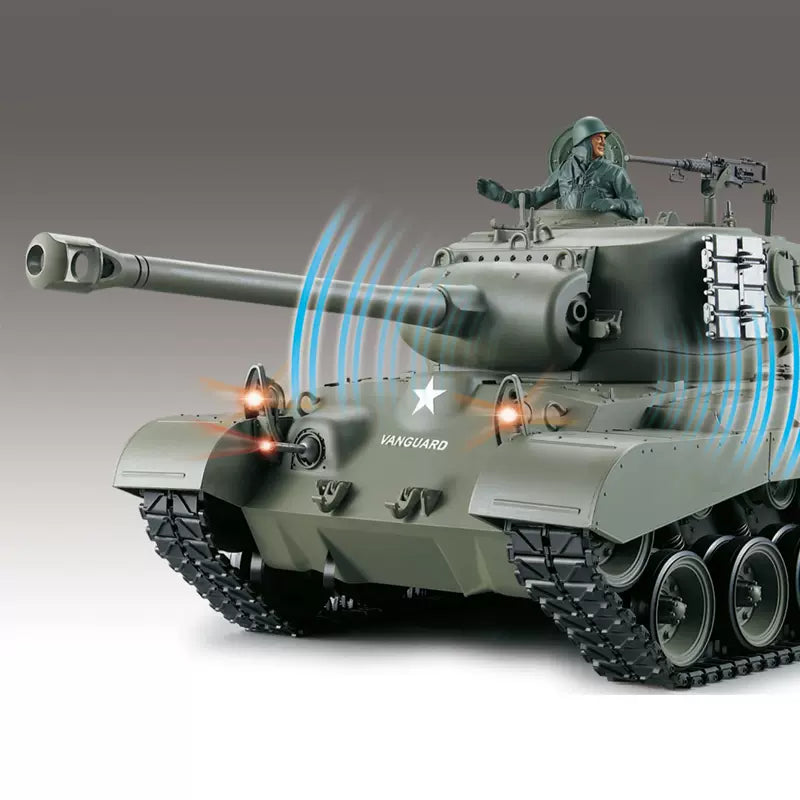 美國（M26潘興）1/16重型遙控坦克車