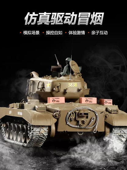 美國（M26潘興）1/16重型遙控坦克車