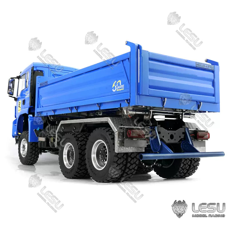 (曼6X6三向車斗)1/14遙控高扭力泥頭自卸車