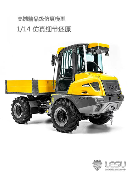 （6MDX-B 4X4） 1/14 遙控鉸接式方形車斗自卸車