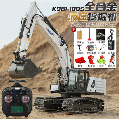 （卡勃力特K961-100S） 1/18 遙控液壓挖掘機