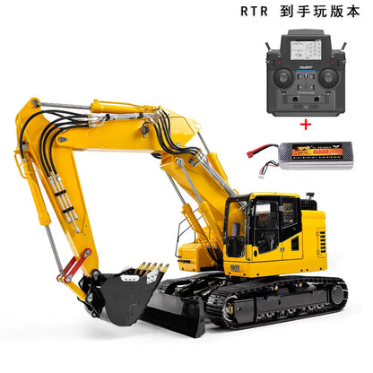 （Aoue-ET26L）1/14遙控三節臂小短尾帶前鏟履帶重型挖機