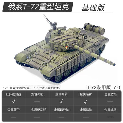 俄羅斯（T72）1/16裝甲遙控坦克車