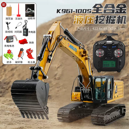 （卡勃力特K961-100S） 1/18 遙控液壓挖掘機