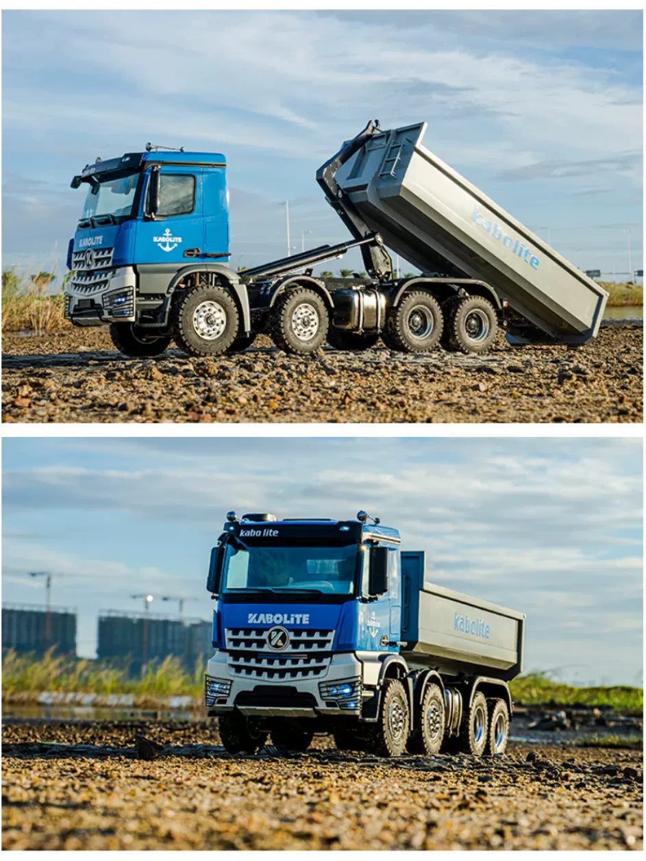 （卡勃力特K3365 K3366） 1/14遙控8×8液压滚装自卸車