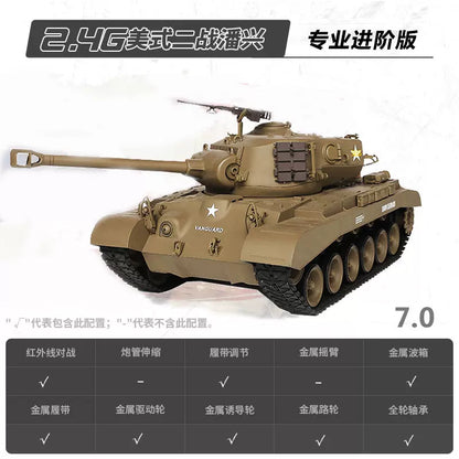 美國（M26潘興）1/16重型遙控坦克車