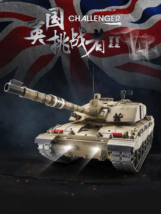 英國（挑戰者Ⅱ）1/16重型遙控坦克車