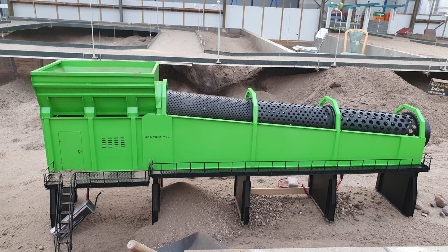 （DPS 滾筒篩） 1/14三軸滾筒拖車