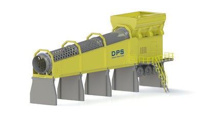 （DPS 滾筒篩） 1/14三軸滾筒拖車