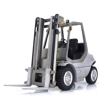 （大小叉車套裝）1/14遙控全金屬CNC液壓升降叉車