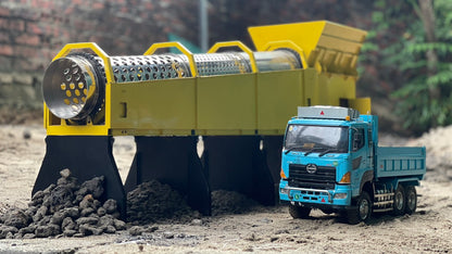 （DPS 滾筒篩） 1/14三軸滾筒拖車