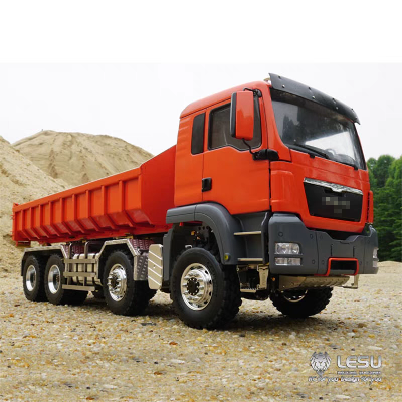 (TGS）1/14 遙控8X8四驅液壓滾裝全卸車