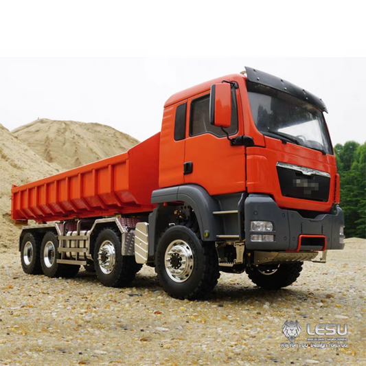 (TGS）1/14 遙控8X8四驅液壓滾裝全卸車