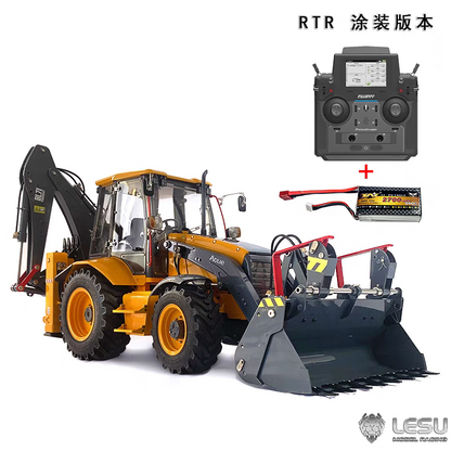 （Aoue-BL71兩頭忙反鏟）1/14遙控液壓裝載機