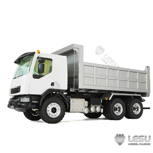 （VM6X6三軸全驅）1/14遙控中國風車斗泥頭自卸車