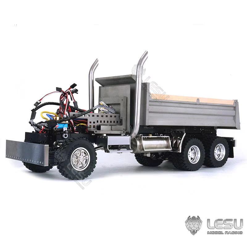 （國王6x6泥頭車）1/14遙控中置油缸自卸車